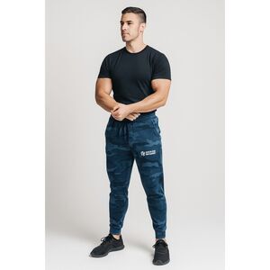 BARBELL BRIGADE Gray Camo Gym Basketball Jogger Sweatpants  Mens Size XS